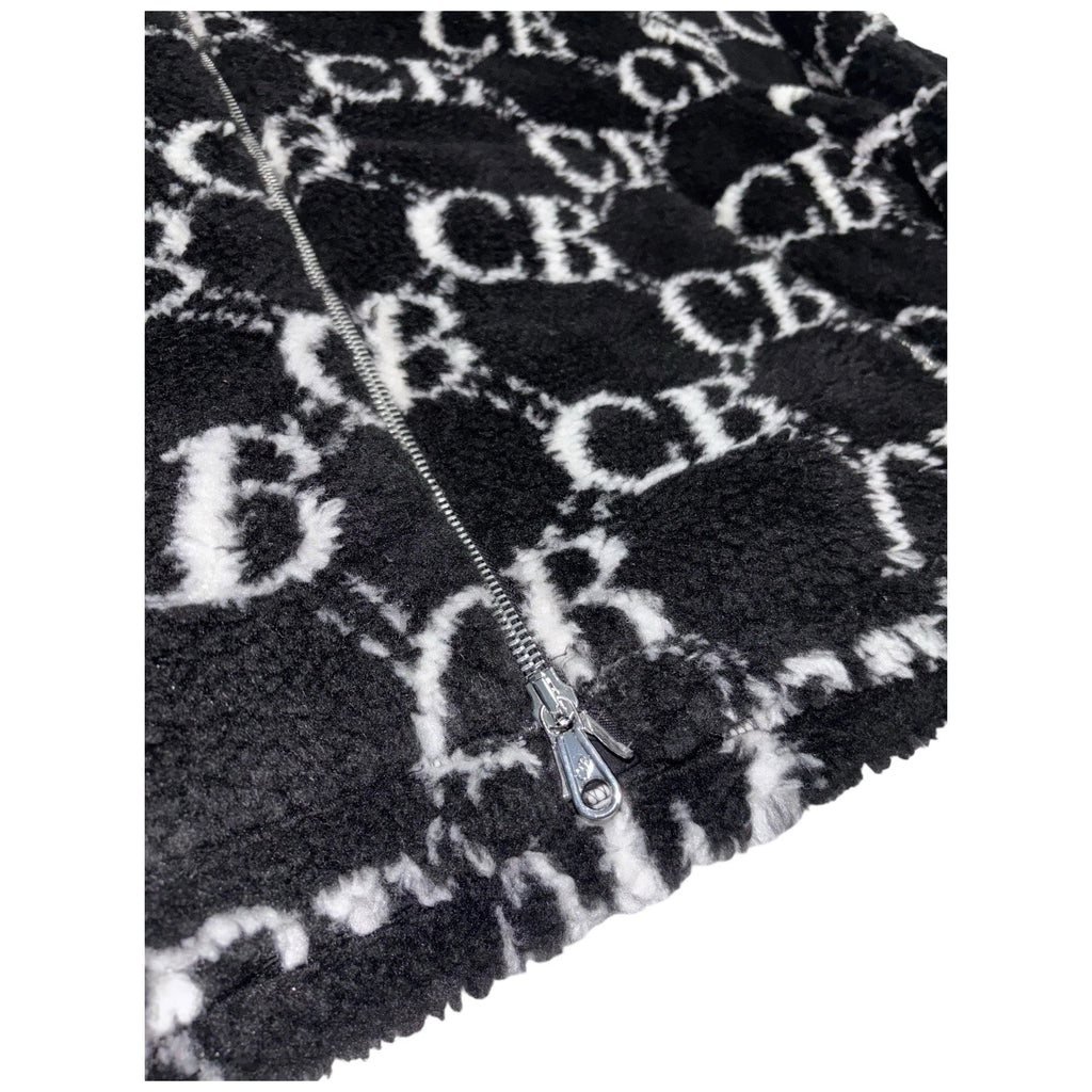 Men's Cole Buxton Black Fleece Jacket