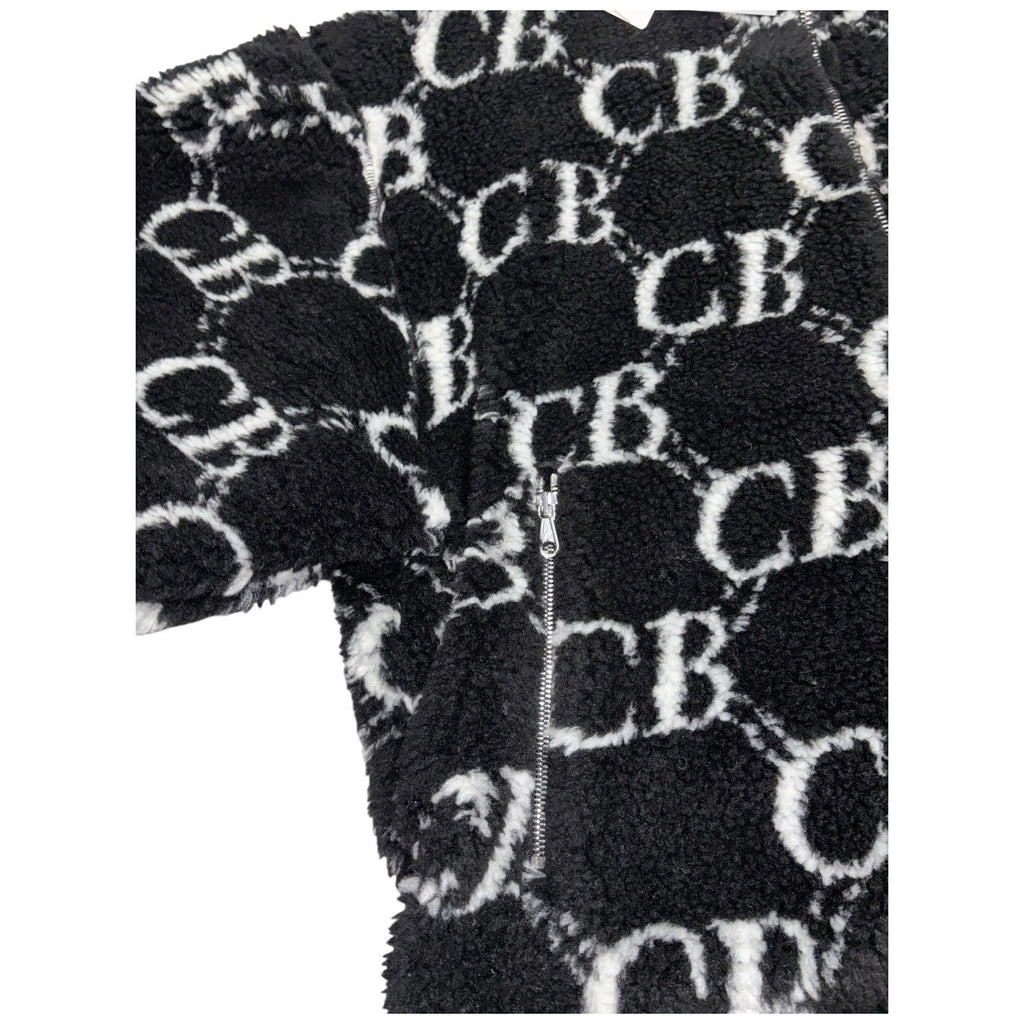 Men's Cole Buxton Black Fleece Jacket