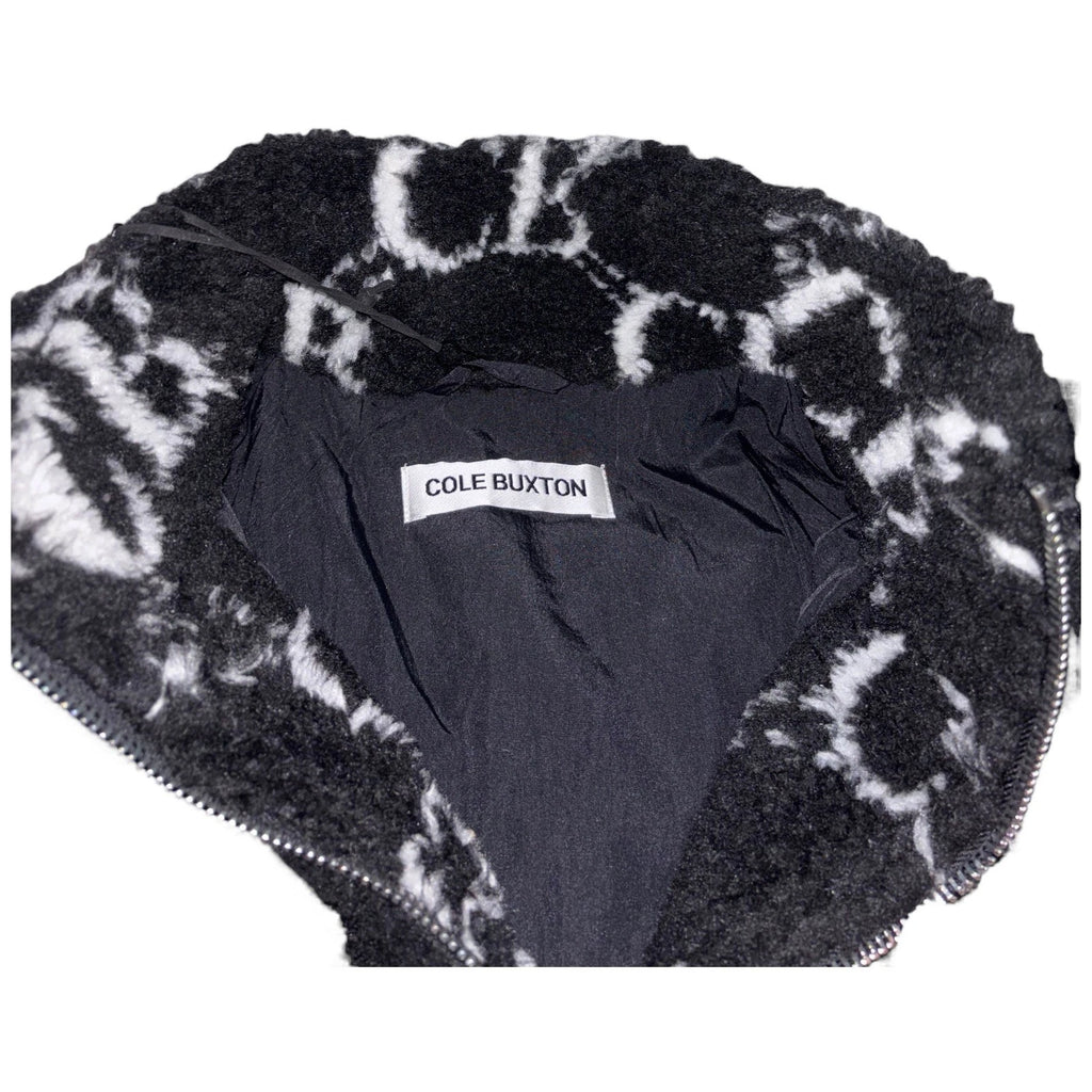 Men's Cole Buxton Black Fleece Jacket