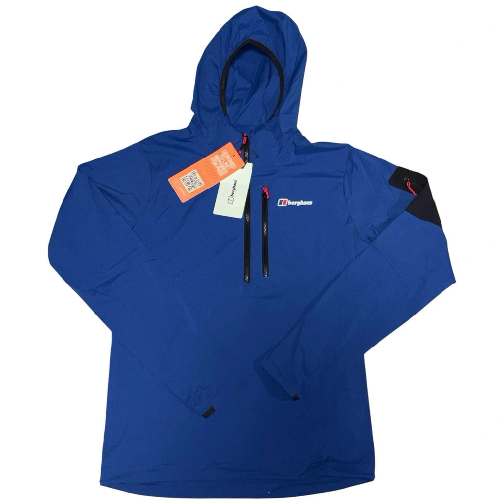 Men's Dark Blue Hooded Berghaus Theran Jacket