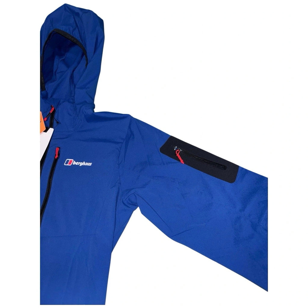 Men's Dark Blue Hooded Berghaus Theran Jacket