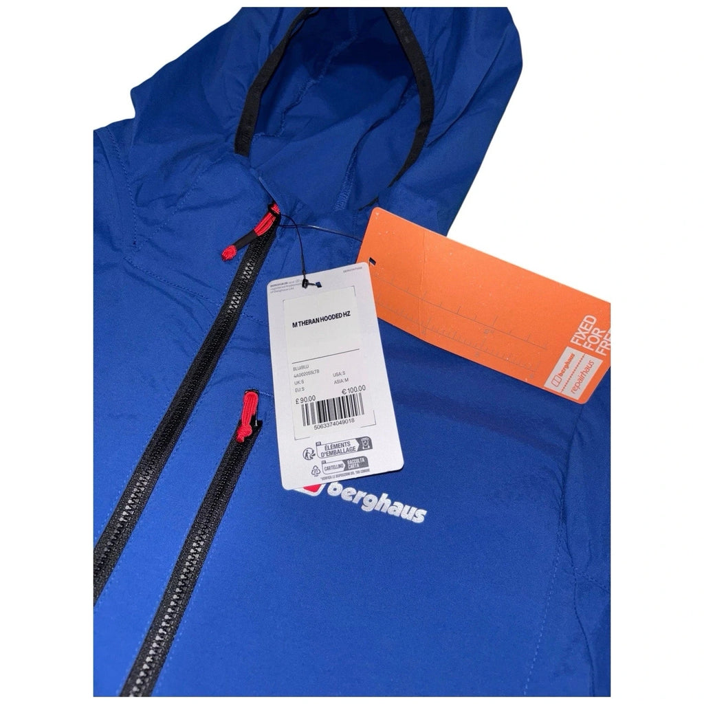 Men's Dark Blue Hooded Berghaus Theran Jacket