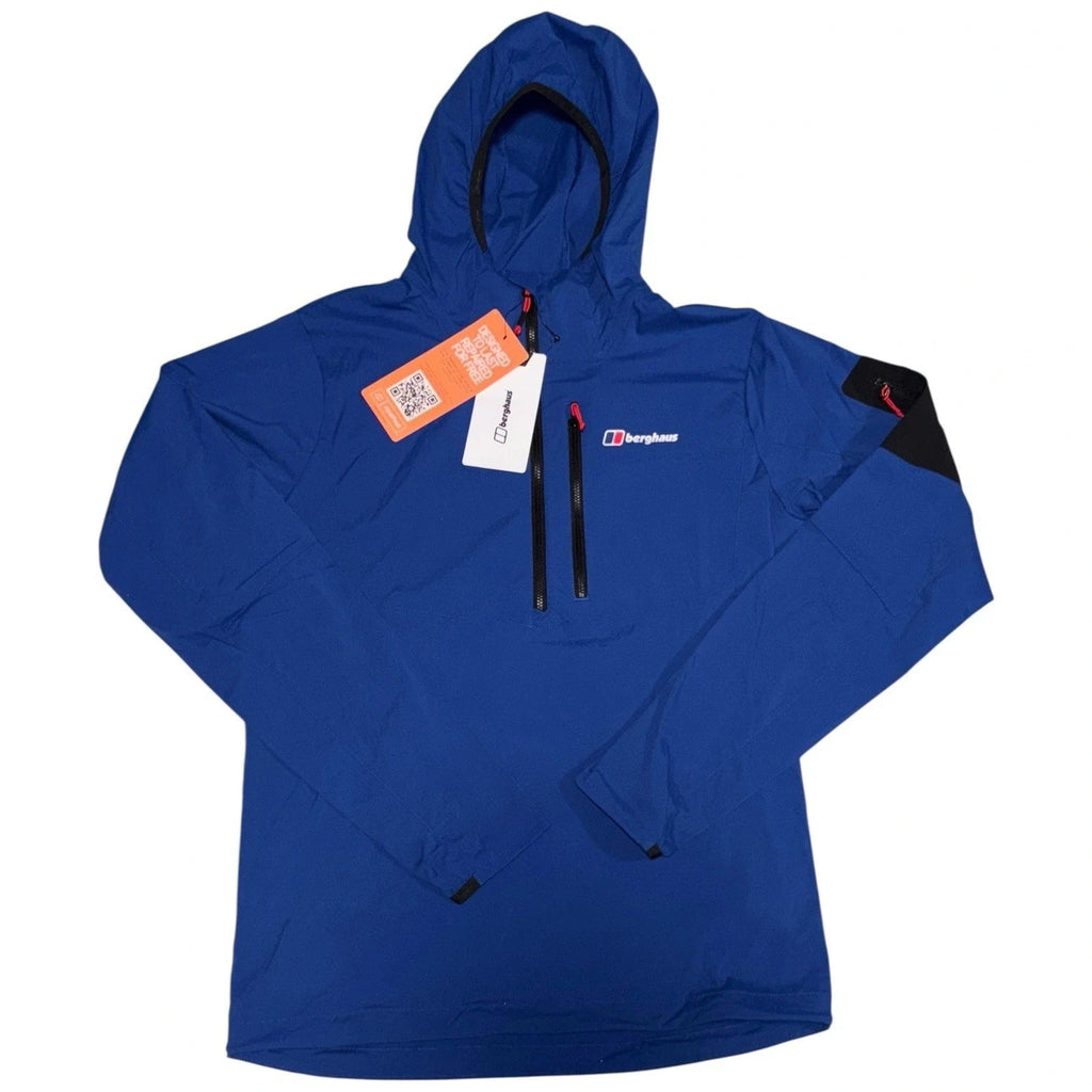Men's Dark Blue Hooded Berghaus Theran Jacket