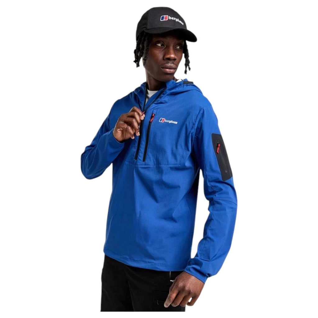 Men's Dark Blue Hooded Berghaus Theran Jacket