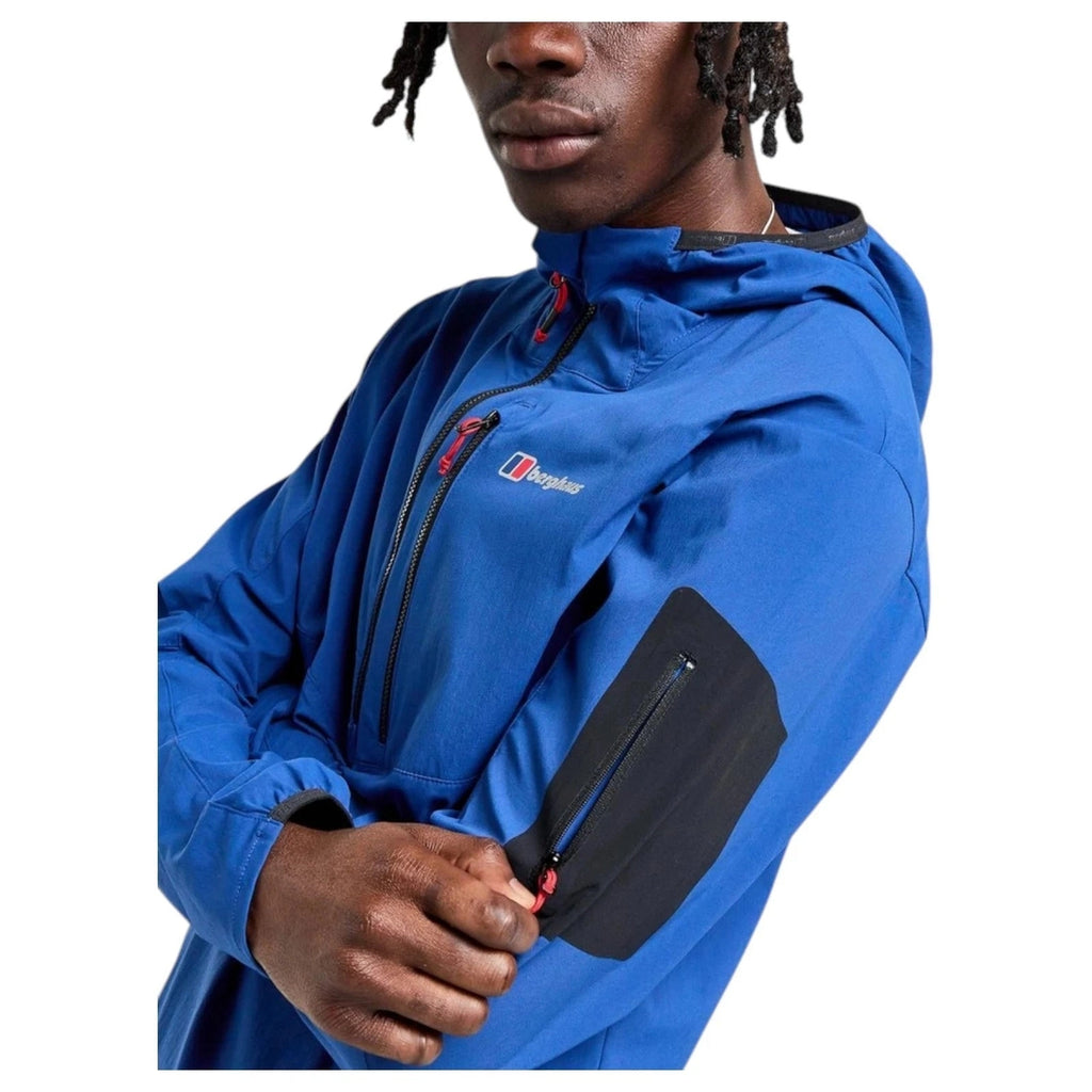 Men's Dark Blue Hooded Berghaus Theran Jacket