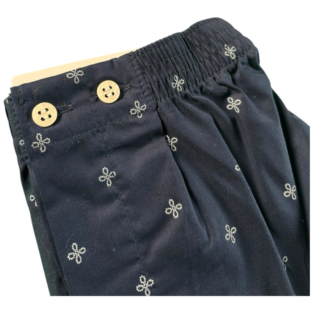 Derek Rose Classic Fit Cotton Boxer Shorts Navy