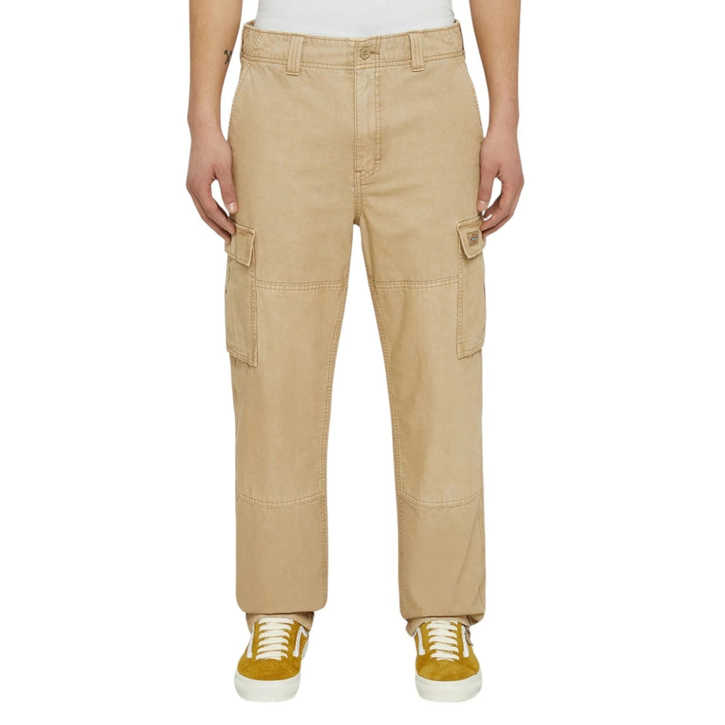 Men's Dickies Johnson Cargo Trousers Light Desert Tan