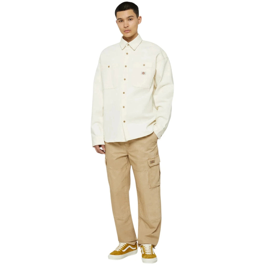 Men's Dickies Johnson Cargo Trousers Light Desert Tan