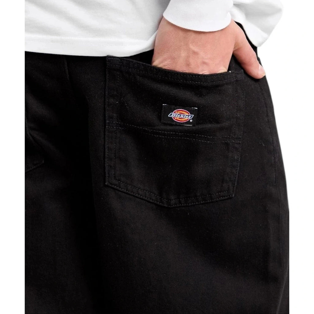 Men's Dickies Thomasville Denim Jeans Black Cotton Rinsed