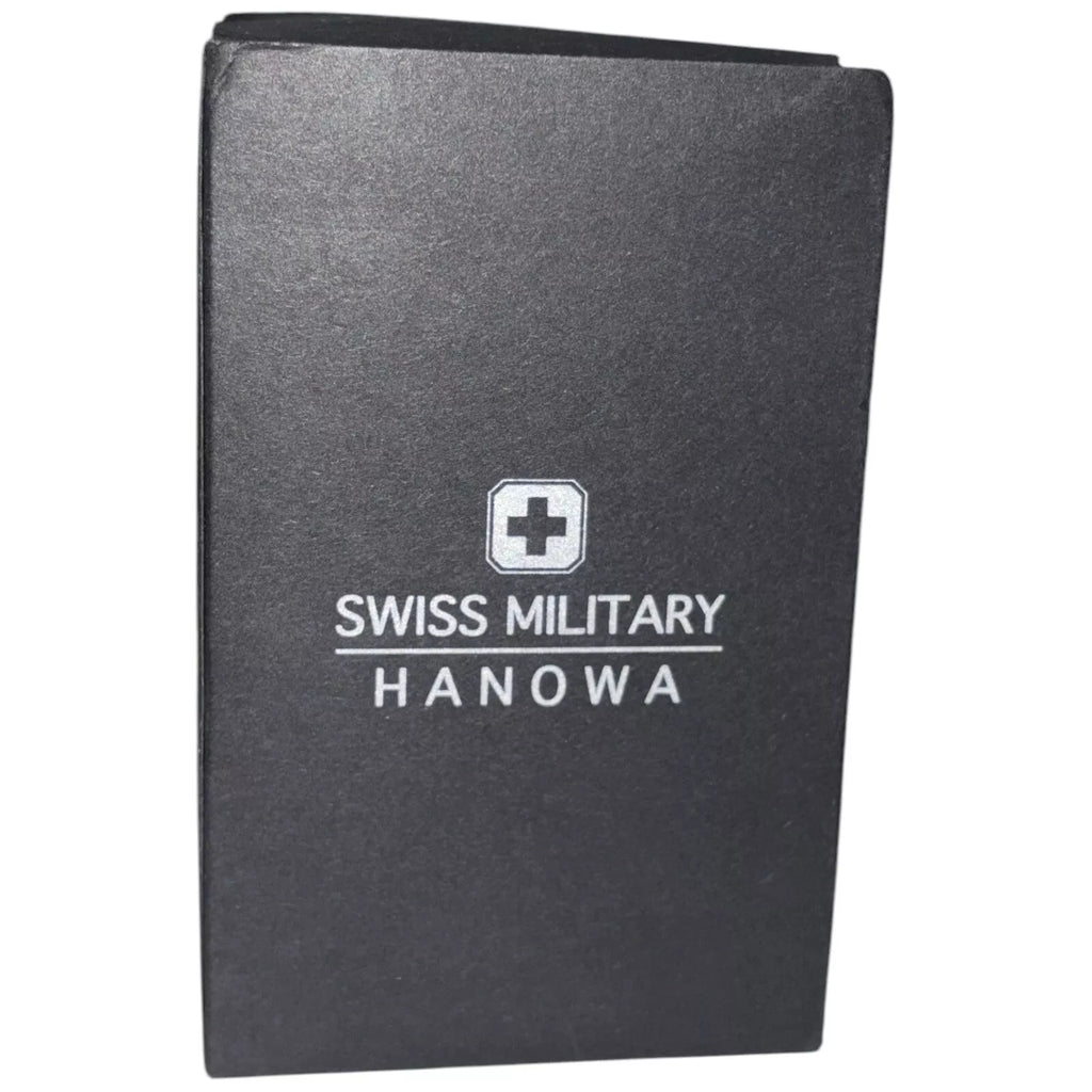 Men's Green Black Swiss Military Hanowa Carbon Peak Watch