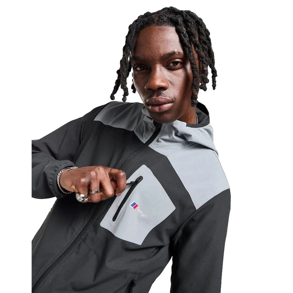 Men's Grey Berghaus Intervale Woven Jacket