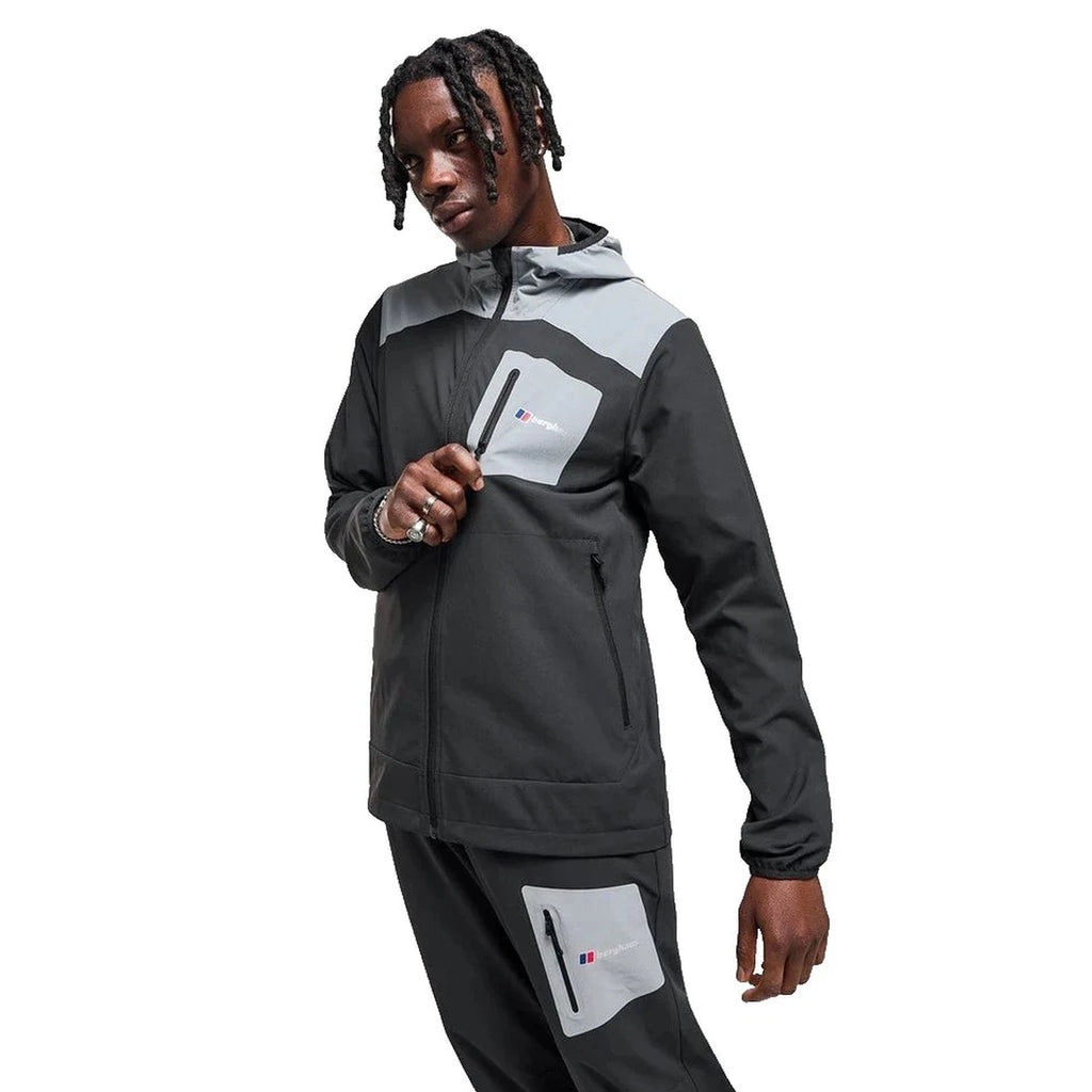 Men's Grey Berghaus Intervale Woven Jacket