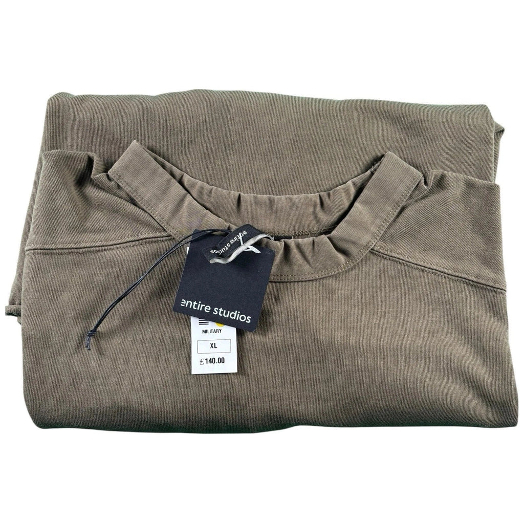 Entire StudiosMen's Heavy Long Sleeve Shirt Military Green