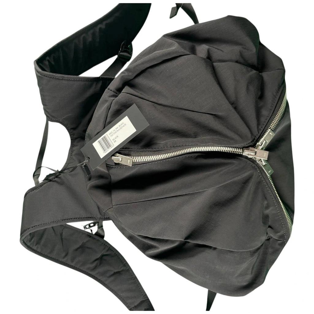 Men's Heliot Emil Black Strap Backpack