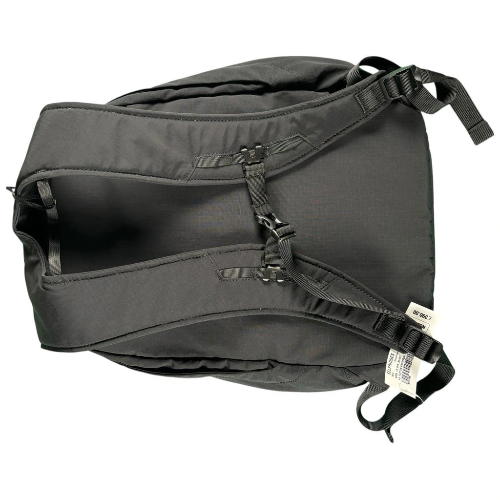 Men's Heliot Emil Black Strap Backpack