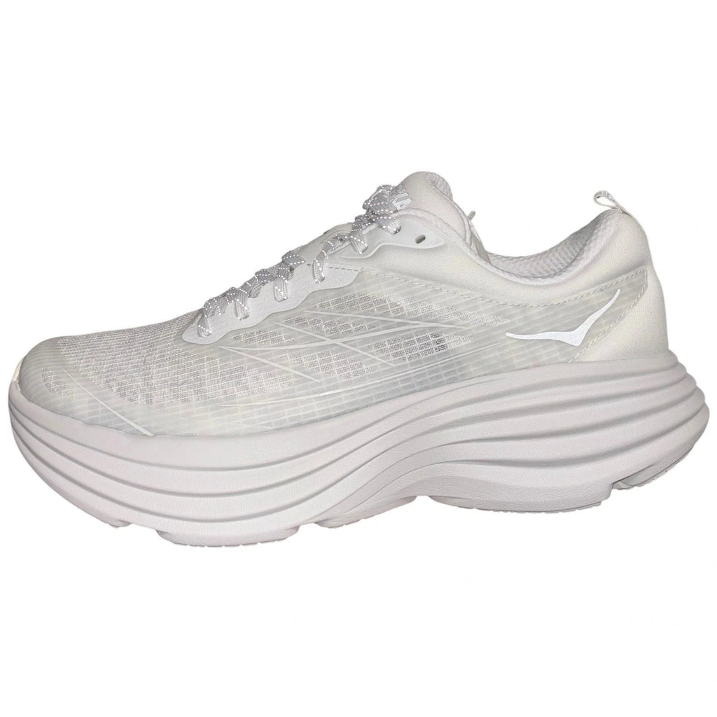 Men's Hoka Bondi 8 Sneaker Triple White