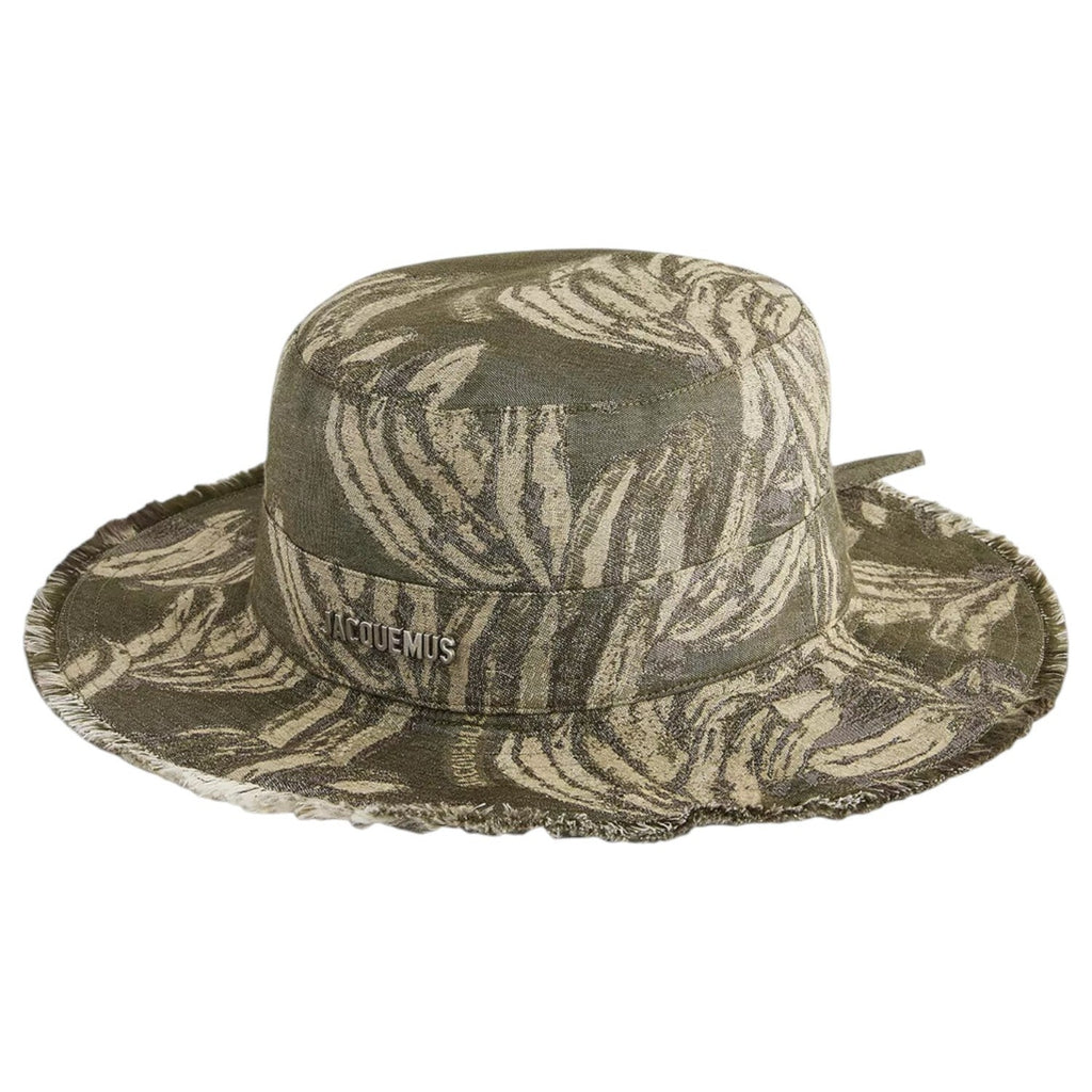 Men's Jacquemus Le Bob Artichaut Bucket Hat Khaki
