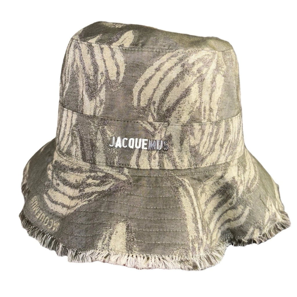 Men's Jacquemus Le Bob Artichaut Bucket Hat Khaki