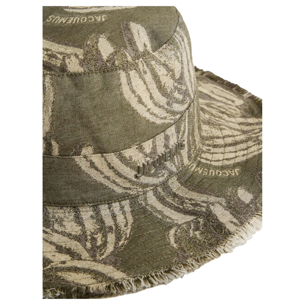 Men's Jacquemus Le Bob Artichaut Bucket Hat Khaki