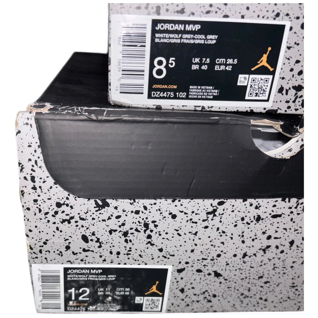 Men's Jordan MVP Sneakers White Wolf Grey