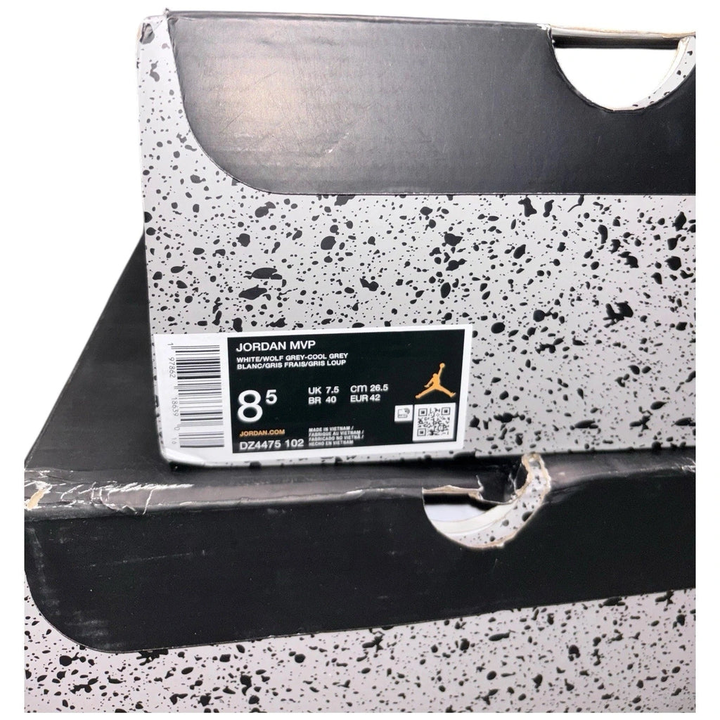 Men's Jordan MVP Sneakers White Wolf Grey