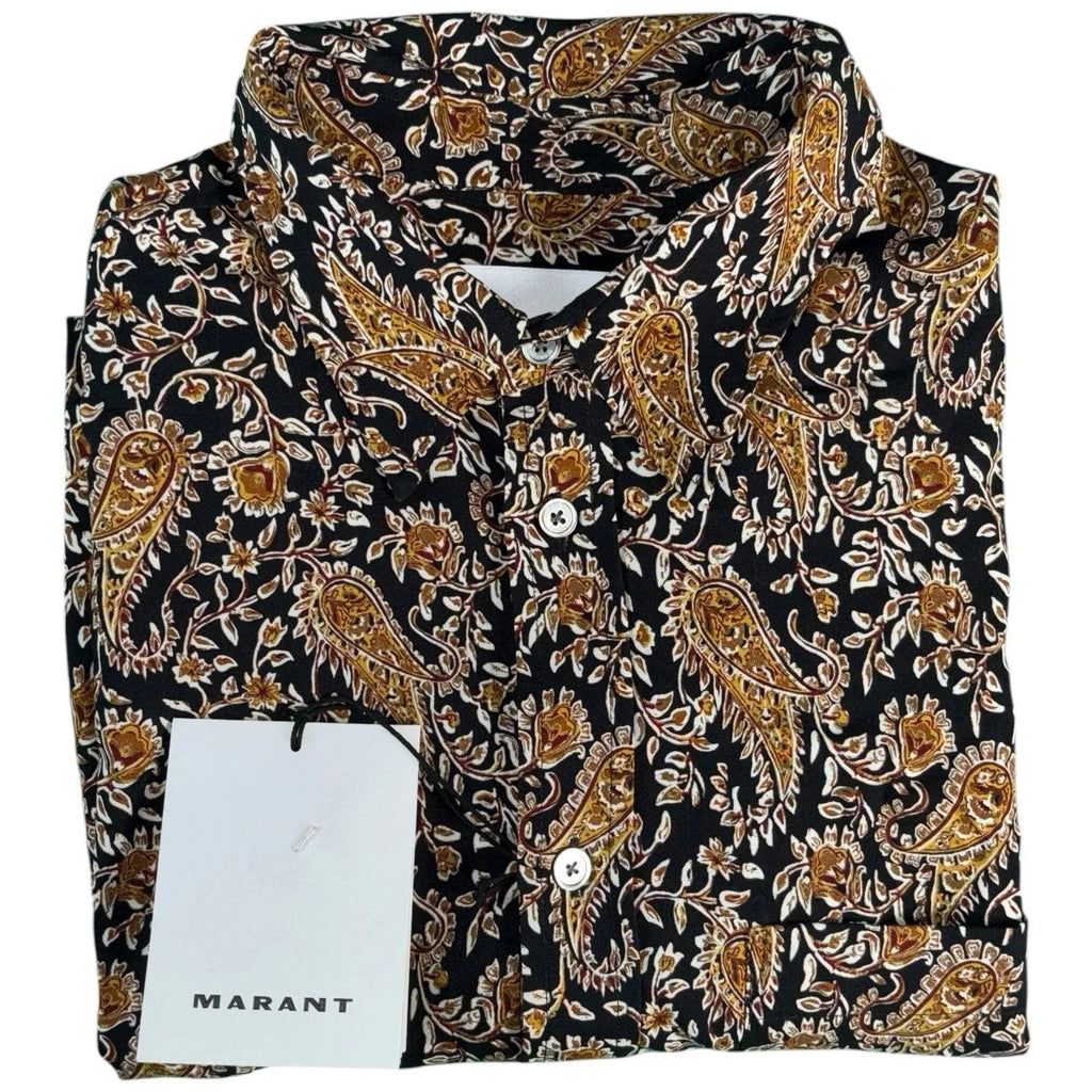 Isabel Marant Men's Multicoloured Graphic Shirt