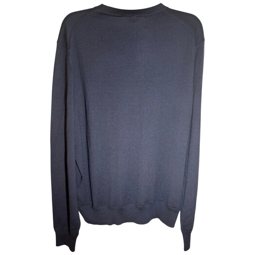 Tom Ford Men's Navy Wool Knitted Jumper