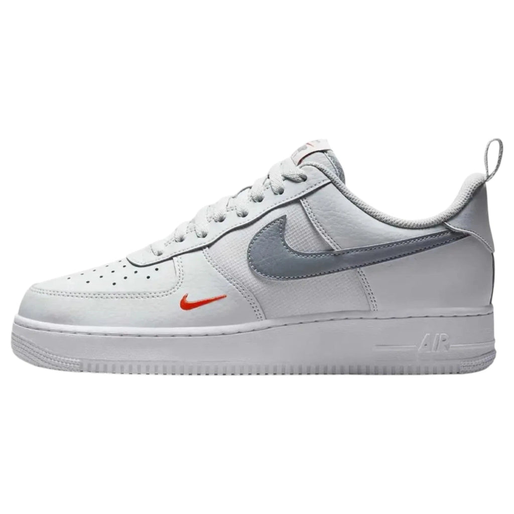 Men's Nike Air Force 1 07 Photon Dust Safety Orange SE Sneakers