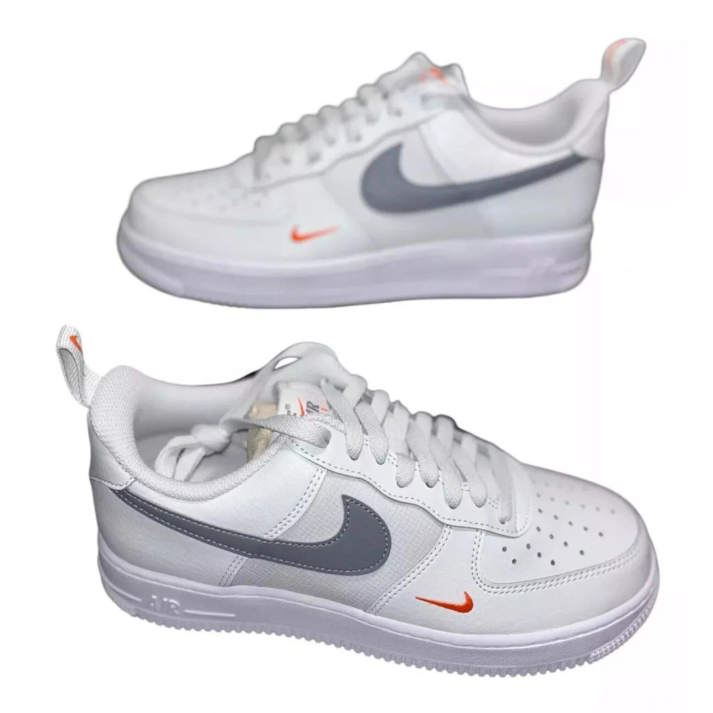 Men's Nike Air Force 1 07 Photon Dust Safety Orange SE Sneakers