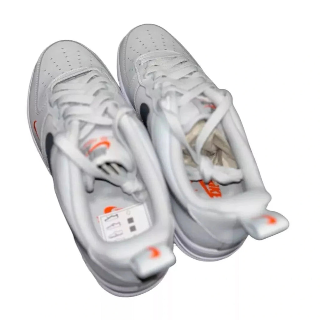 Men's Nike Air Force 1 07 Photon Dust Safety Orange SE Sneakers