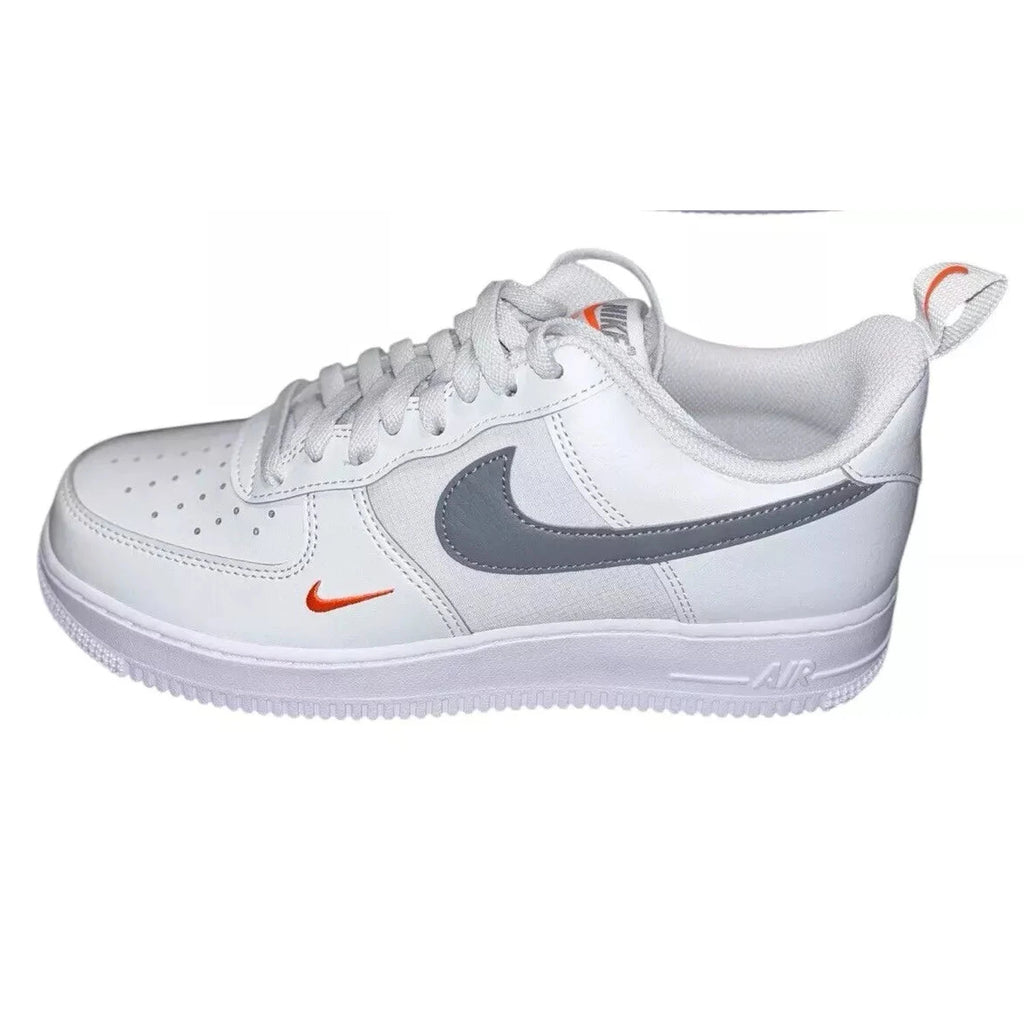 Men's Nike Air Force 1 07 Photon Dust Safety Orange SE Sneakers