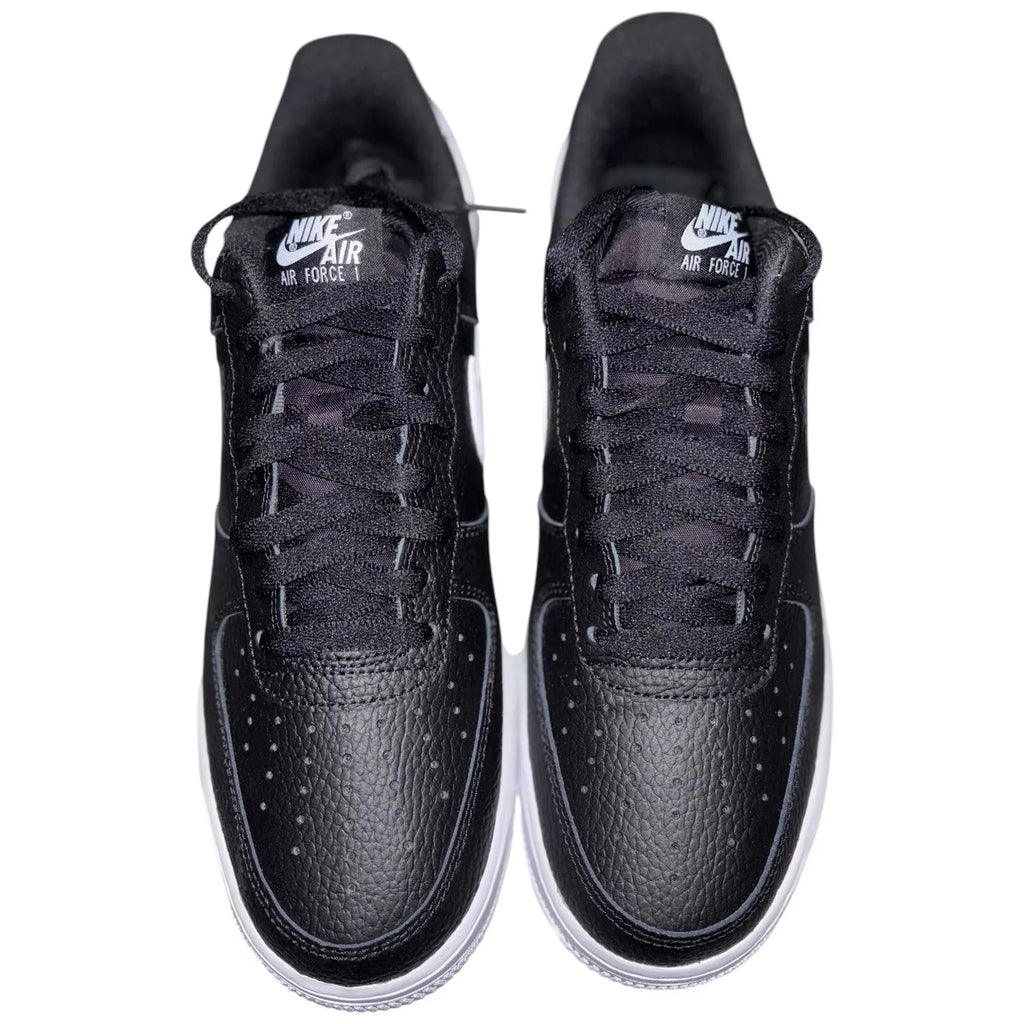Men's Nike Air Force 1 Black White Trainers
