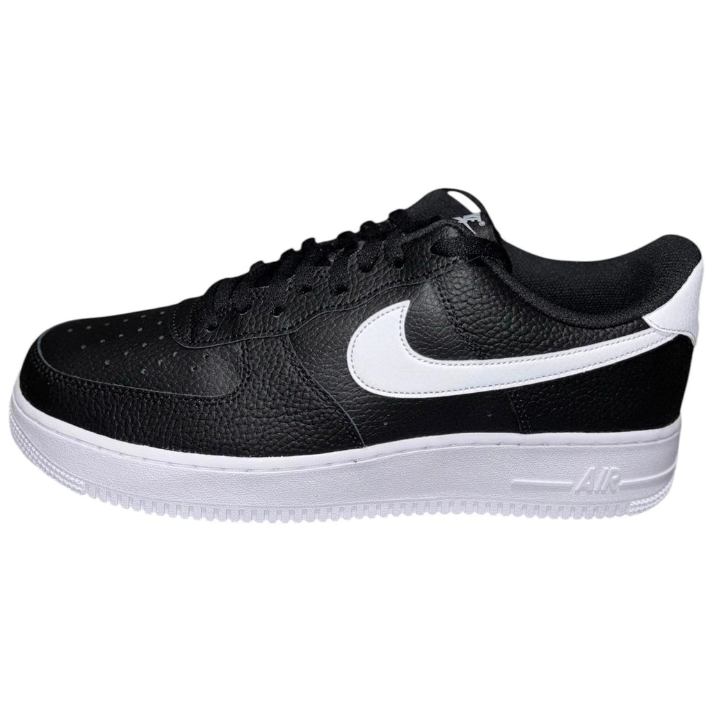 Men's Nike Air Force 1 Black White Trainers