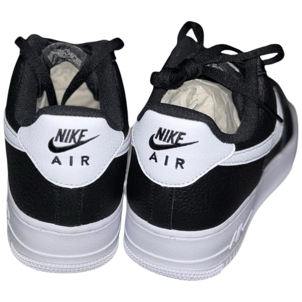 Men's Nike Air Force 1 Black White Trainers