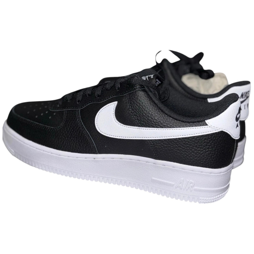 Men's Nike Air Force 1 Black White Trainers