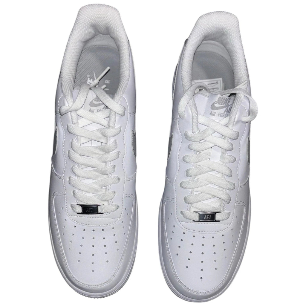 Men's Nike Air Force 1 Low White Grey Trainers