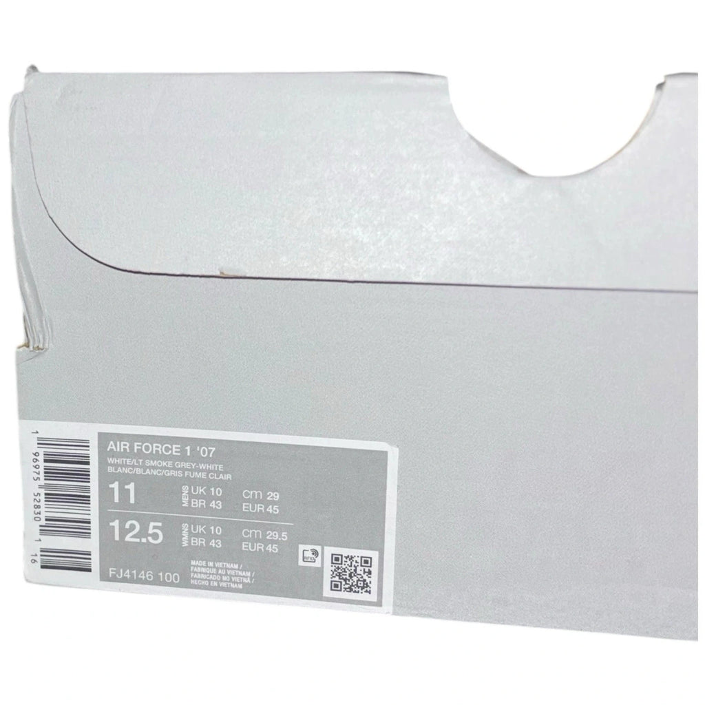 Men's Nike Air Force 1 Low White Grey Trainers