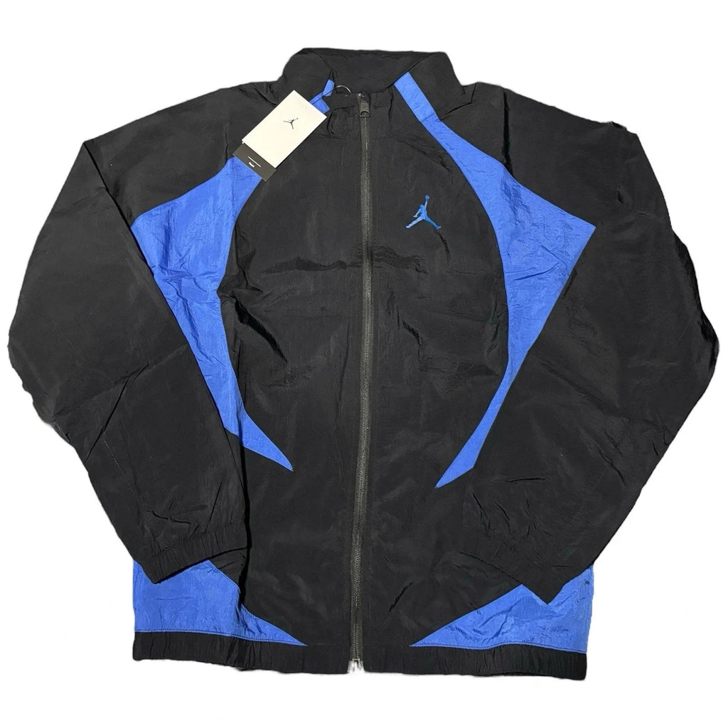 Nike Air Jordan Windbreaker Jacket Black Blue