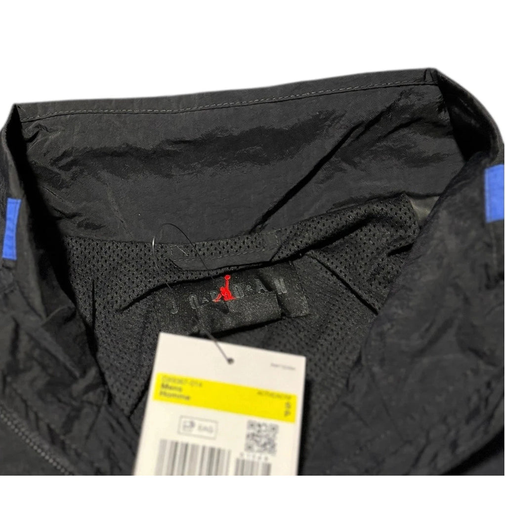 Nike Air Jordan Windbreaker Jacket Black Blue