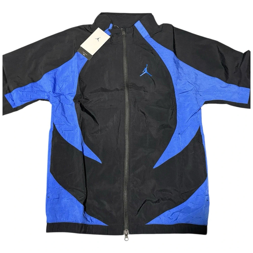 Nike Air Jordan Windbreaker Jacket Black Blue