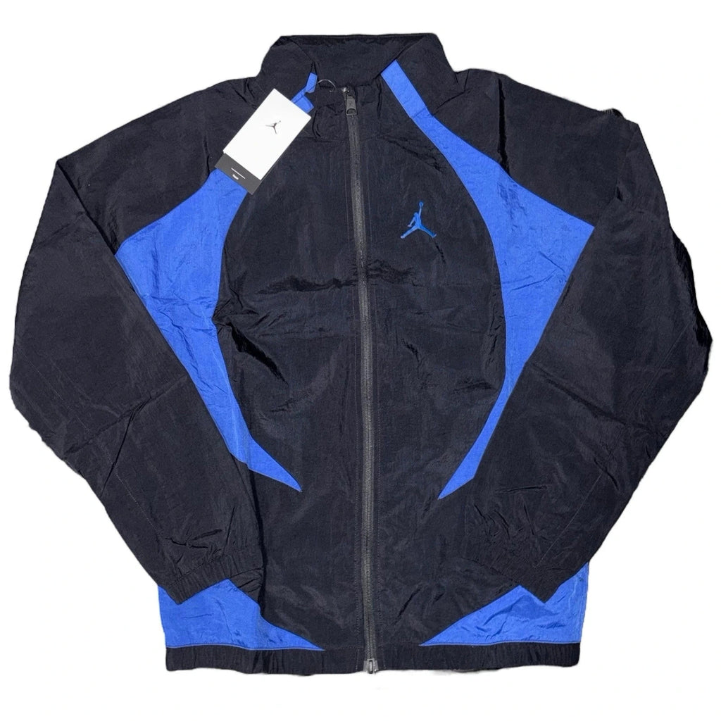 Nike Air Jordan Windbreaker Jacket Black Blue