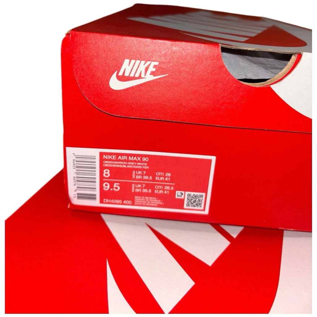 Men's Nike Air Max 90 Obsidian Iron Grey Sneakers