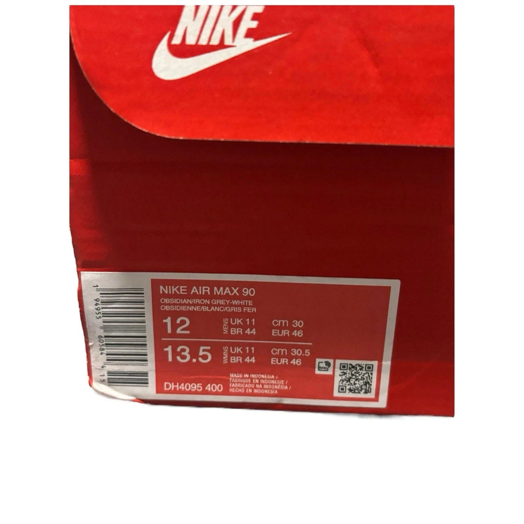 Men's Nike Air Max 90 Obsidian Iron Grey Sneakers