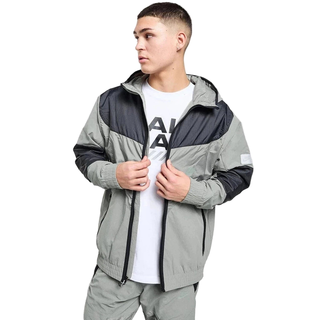 Men's Nike Air Max Windbreaker Jacket Grey