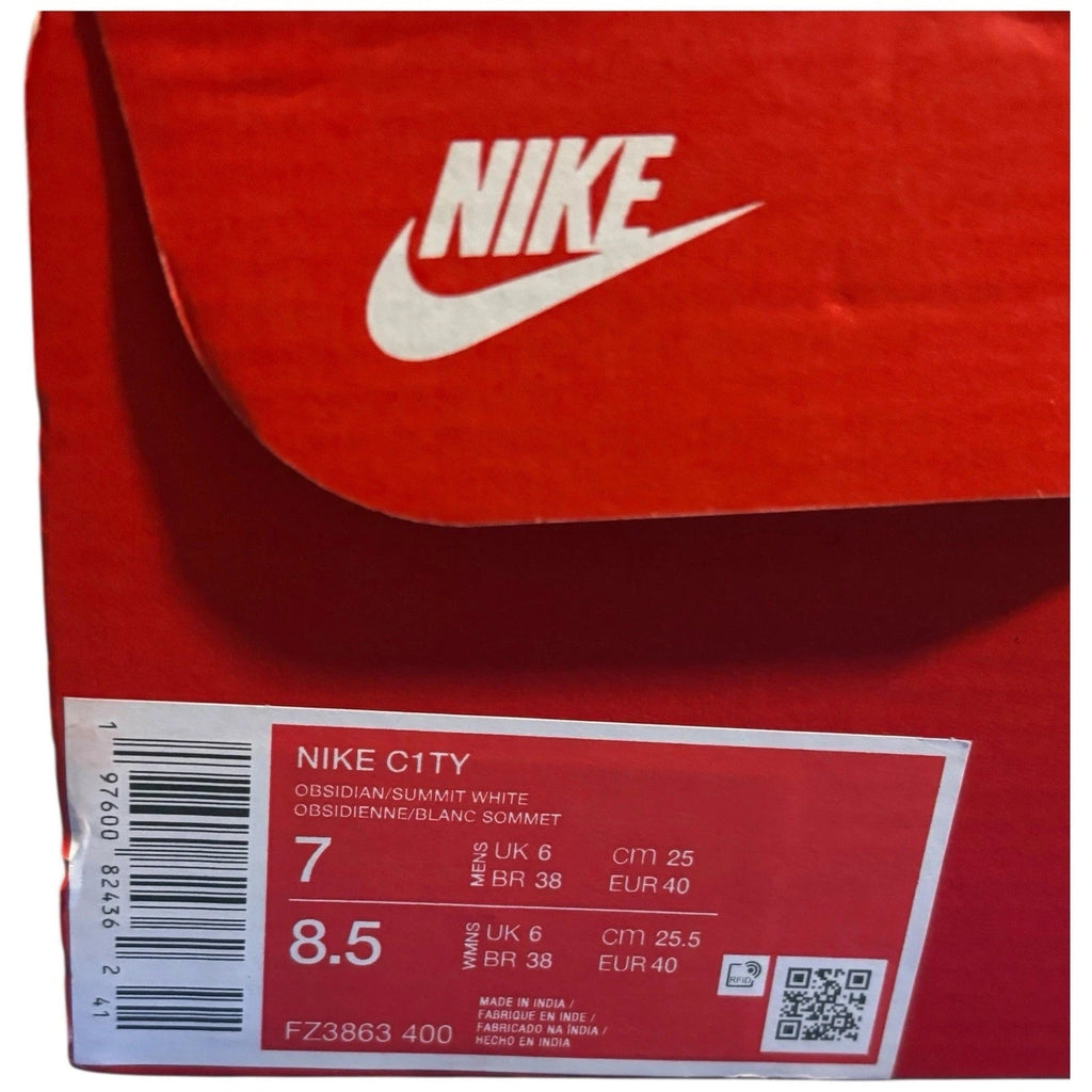 Men's Nike C1TY Street Sneaker in Obsidian Summit White