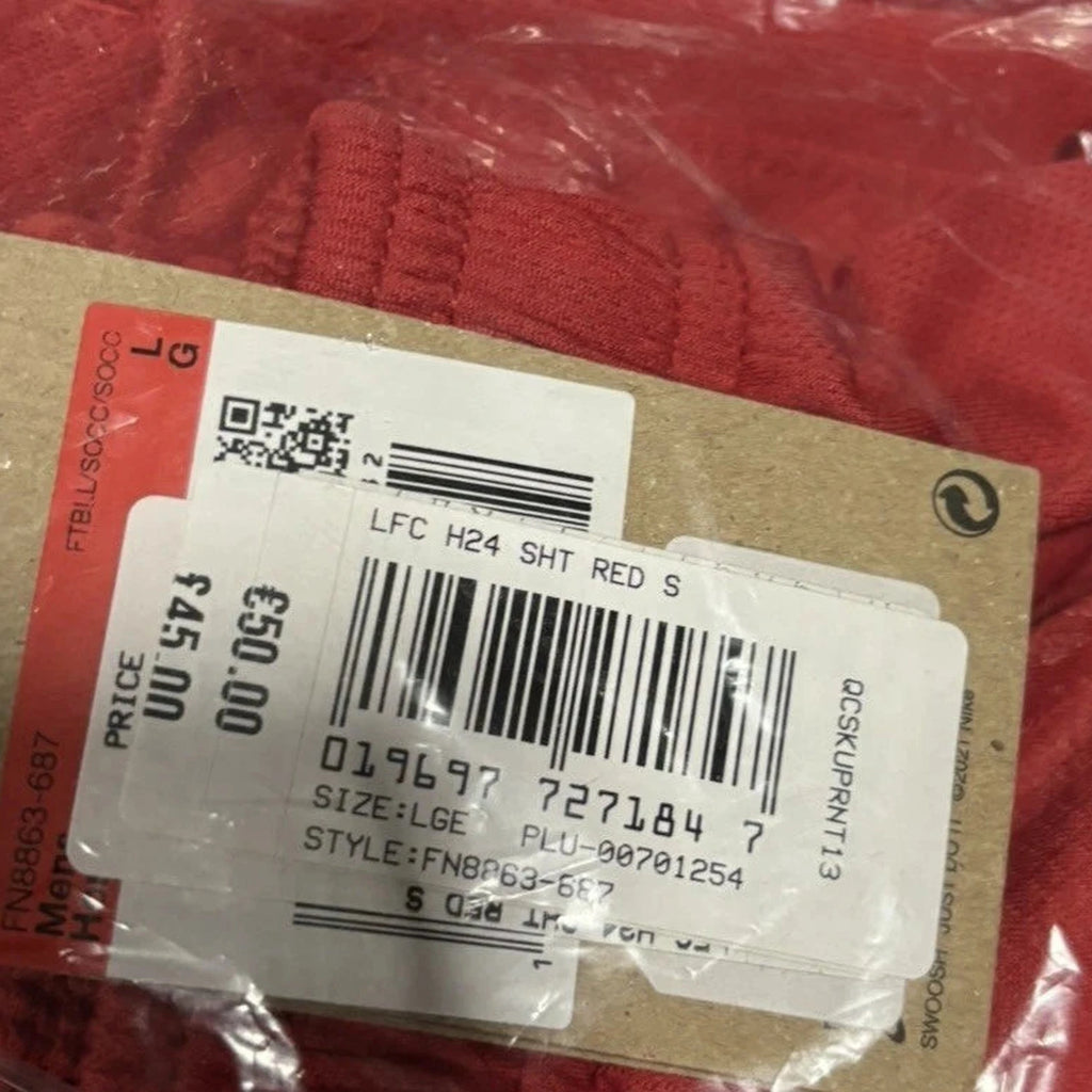 Men's Nike Liverpool Home Shorts 2024/2025 Stadium Red