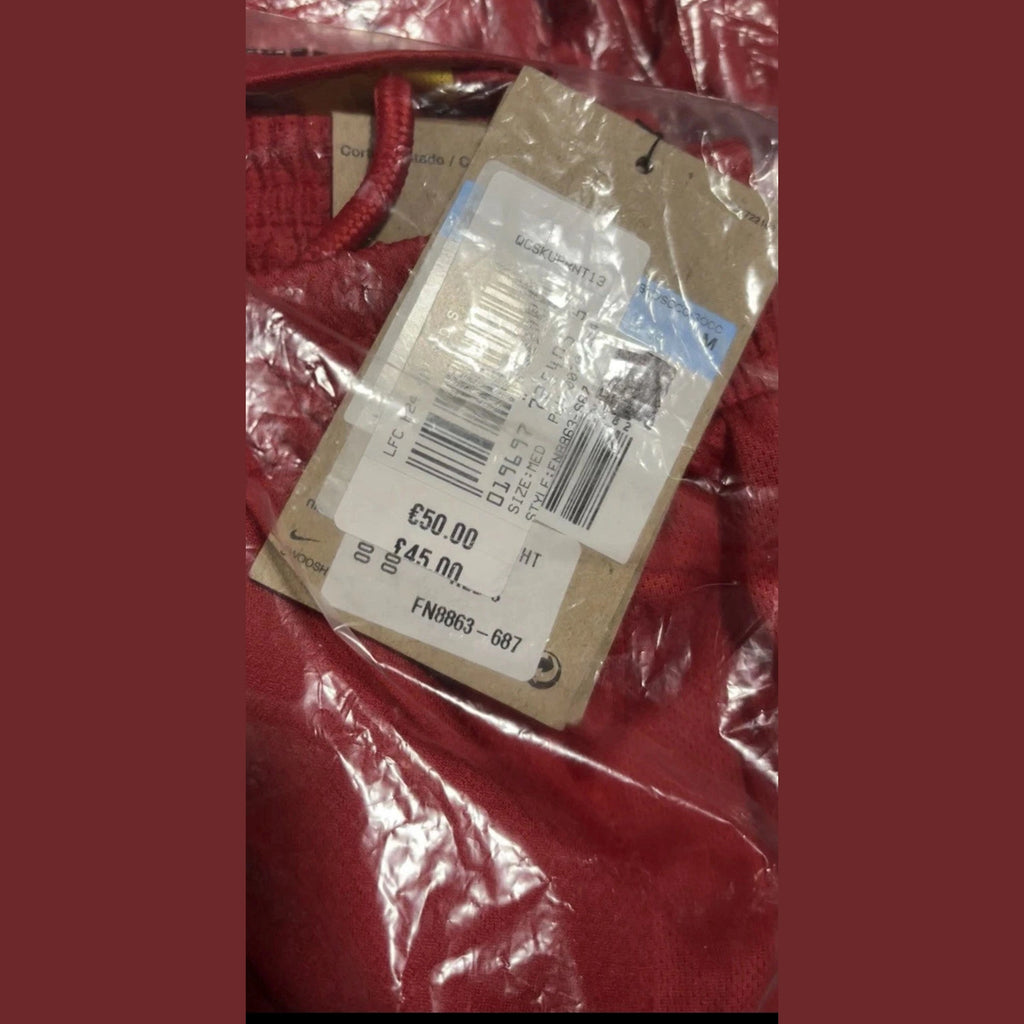 Men's Nike Liverpool Home Shorts 2024/2025 Stadium Red