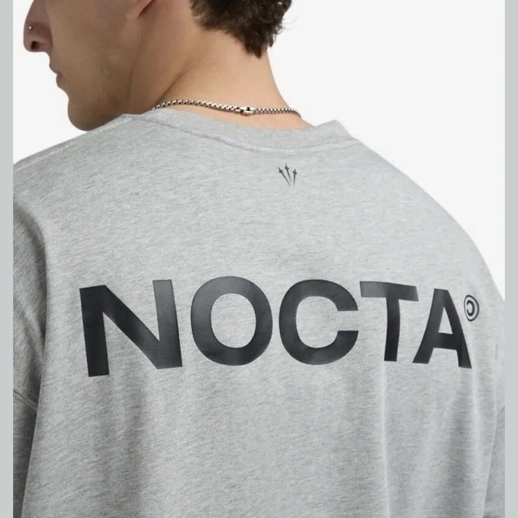 Men's Nike Nocta Grey Short Sleeve T-Shirt