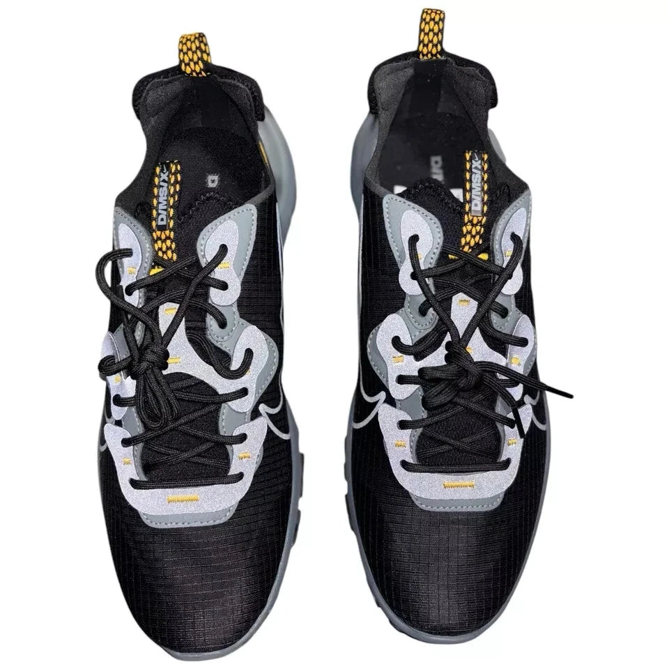Men's Nike React Vision Black Grey Laser Orange