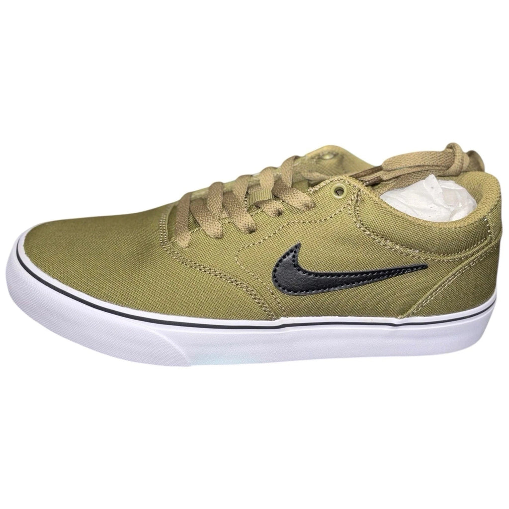 Men's Nike SB Chron 2 Canvas Pilgrim Green Olive Shoes